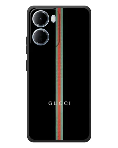 Чехол для Xiaomi Redmi 15a с картинкой «Gucci — строгая линия» Чехол для Xiaomi Redmi 15a с картинкой «Gucci — строгая линия»