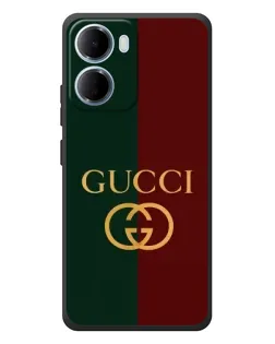 Чохол для Xiaomi Redmi 15a з картинкою «Gucci — темно-зелений градієнт»