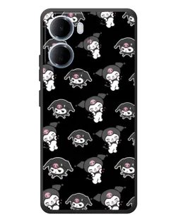 Чохол для Xiaomi Redmi 15a з картинкою «Чорний паттерн Kuromi» Чохол для Xiaomi Redmi 15a з картинкою «Чорний паттерн Kuromi»