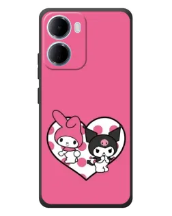 Чохол для Xiaomi Redmi 15a з картинкою «Kuromi та My Melody» Чохол для Xiaomi Redmi 15a з картинкою «Kuromi та My Melody»