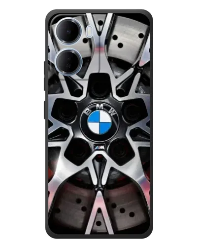 Чехол для Xiaomi Redmi 15a с картинкой «BMW — деталь диска» Чехол для Xiaomi Redmi 15a с картинкой «BMW — деталь диска»