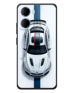 Чехол для Xiaomi Redmi 15a с картинкой «Вид сверху — BMW M»