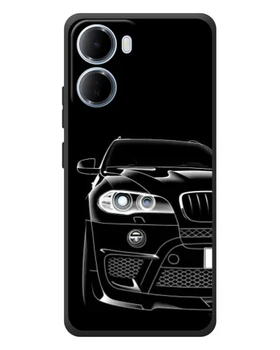 Чехол для Xiaomi Redmi 15a с картинкой «Темный силуэт BMW» Чехол для Xiaomi Redmi 15a с картинкой «Темный силуэт BMW»