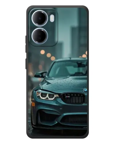 Чехол для Xiaomi Redmi 15a с картинкой «BMW в огнях города» Чехол для Xiaomi Redmi 15a с картинкой «BMW в огнях города»