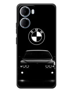 Чехол для Xiaomi Redmi 15a с картинкой «BMW — взгляд из темноты»