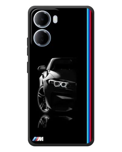 Чехол для Xiaomi Redmi 15a с картинкой «Силуэт BMW в темноте» Чехол для Xiaomi Redmi 15a с картинкой «Силуэт BMW в темноте»