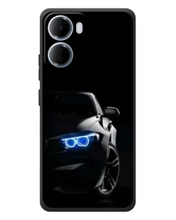 Чехол для Xiaomi Redmi 15a с картинкой «BMW — ночной взгляд»