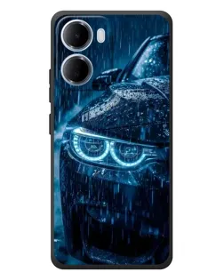 Чехол для Xiaomi Redmi 15a с картинкой «BMW под дождем»