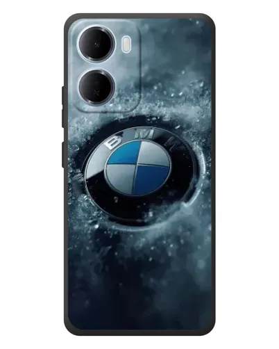 Чехол для Xiaomi Redmi 15a с картинкой «Логотип BMW — лед» Чехол для Xiaomi Redmi 15a с картинкой «Логотип BMW — лед»