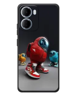 Чехол для Xiaomi Redmi 15a с картинкой «Among Us — 3D стиль» Чехол для Xiaomi Redmi 15a с картинкой «Among Us — 3D стиль»