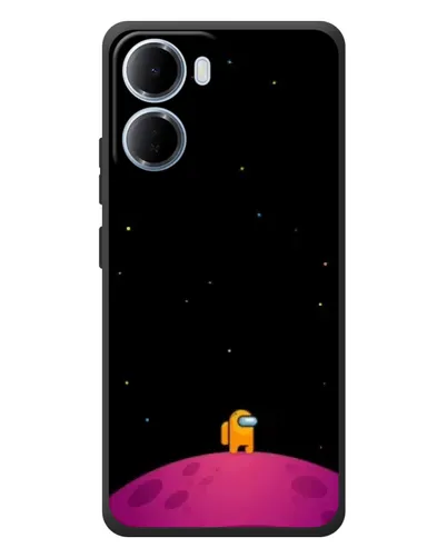 Чехол для Xiaomi Redmi 15a с картинкой «Одинокий герой на планете»