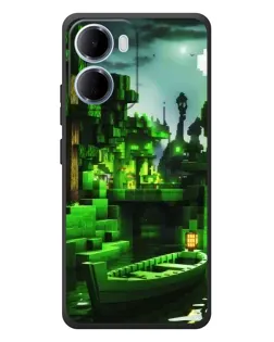 Чехол для Xiaomi Redmi 15a с картинкой «Minecraft лесной пейзаж» Чехол для Xiaomi Redmi 15a с картинкой «Minecraft лесной пейзаж»