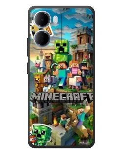 Чехол для Xiaomi Redmi 15a с картинкой «Замок Minecraft» Чехол для Xiaomi Redmi 15a с картинкой «Замок Minecraft»