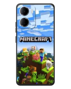 Чехол для Xiaomi Redmi 15a с картинкой «Minecraft классический мир» Чехол для Xiaomi Redmi 15a с картинкой «Minecraft классический мир»