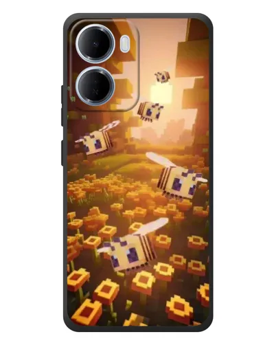 Чехол для Xiaomi Redmi 15a с картинкой «Поле подсолнухов»