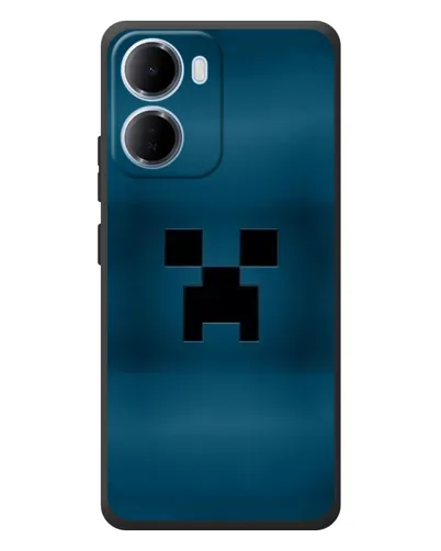 Чехол для Xiaomi Redmi 15a с картинкой «Крипер текстура»