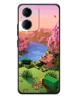 Чехол для Xiaomi Redmi 15a с картинкой «Розовое дерево Minecraft» Чехол для Xiaomi Redmi 15a с картинкой «Розовое дерево Minecraft»