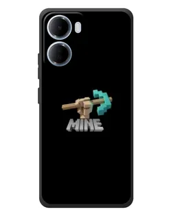 Чехол для Xiaomi Redmi 15a с картинкой «Алмазная кирка» Чехол для Xiaomi Redmi 15a с картинкой «Алмазная кирка»