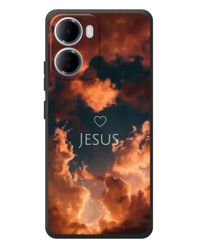 Чехол для Xiaomi Redmi 15a с картинкой «Сияние Имени Jesus»