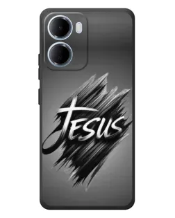 Чехол для Xiaomi Redmi 15a с картинкой «Надпись Jesus Graffiti»