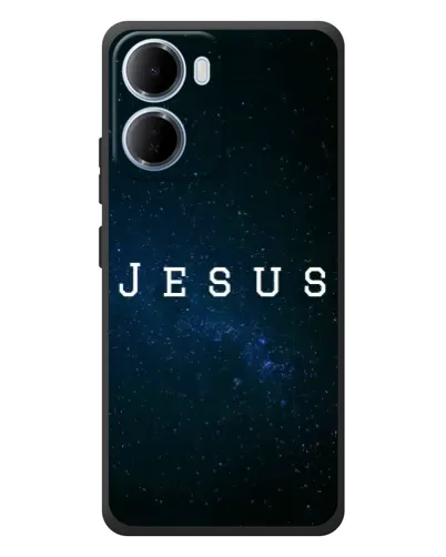 Чехол для Xiaomi Redmi 15a с картинкой «Звездное небо Jesus»