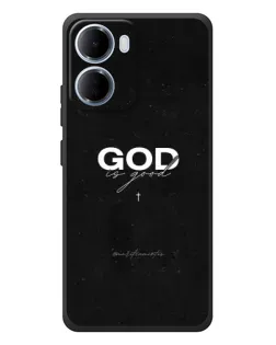 Чехол для Xiaomi Redmi 15a с картинкой «GOD — Бог над всем»