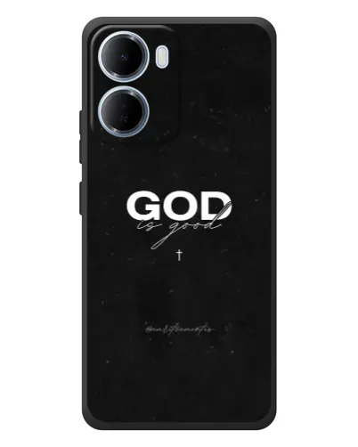 Чехол для Xiaomi Redmi 15a с картинкой «GOD — Бог над всем»