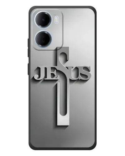Чехол для Xiaomi Redmi 15a с картинкой «Металлический крест Jesus» Чехол для Xiaomi Redmi 15a с картинкой «Металлический крест Jesus»
