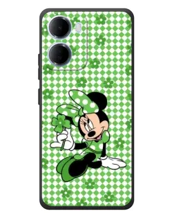 Чехол для Xiaomi Redmi 15a с картинкой «Mickey в клетку»
