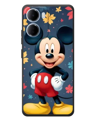 Чехол для Xiaomi Redmi 15a с картинкой «Осенний Mickey Mouse» Чехол для Xiaomi Redmi 15a с картинкой «Осенний Mickey Mouse»