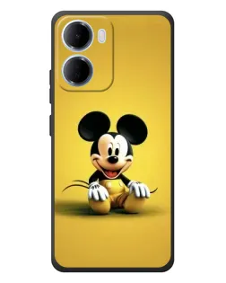 Чехол для Xiaomi Redmi 15a с картинкой «Микки на желтом»