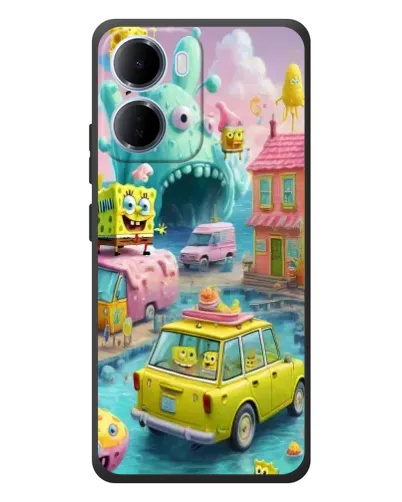 Чехол для Xiaomi Redmi 15a с картинкой «Монстр-трак приключения»