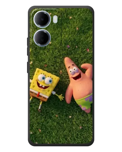 Чехол для Xiaomi Redmi 15a с картинкой «Друзья на лужайке» Чехол для Xiaomi Redmi 15a с картинкой «Друзья на лужайке»