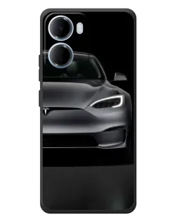 Чехол для Xiaomi Redmi 15a с картинкой «Tesla Model S Look» Чехол для Xiaomi Redmi 15a с картинкой «Tesla Model S Look»