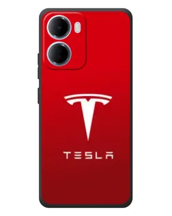 Чехол для Xiaomi Redmi 15a с картинкой «Tesla Red Classic»
