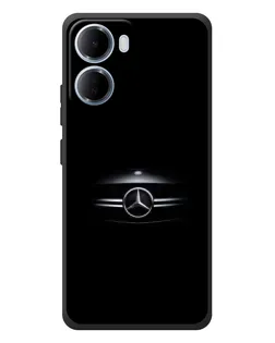 Чехол для Xiaomi Redmi 15a с картинкой «Mercedes — абстрактные линии»