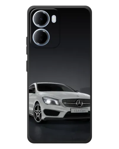Чехол для Xiaomi Redmi 15a с картинкой «Mercedes AMG GT Silver»