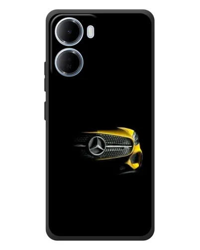 Чехол для Xiaomi Redmi 15a с картинкой «Mercedes — ретро стиль»