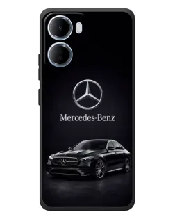 Чехол для Xiaomi Redmi 15a с картинкой «Mercedes — решетка радиатора»