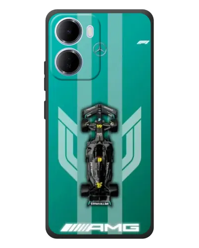 Чехол для Xiaomi Redmi 15a с картинкой «Mercedes AMG Petronas»