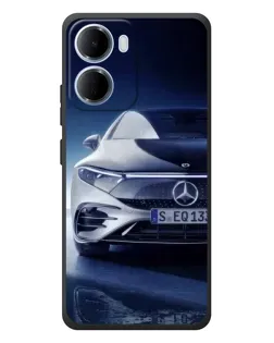 Чехол для Xiaomi Redmi 15a с картинкой «Mercedes EQ — будущее»