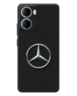 Чехол для Xiaomi Redmi 15a с картинкой «Карбоновый Mercedes стиль» Чехол для Xiaomi Redmi 15a с картинкой «Карбоновый Mercedes стиль»