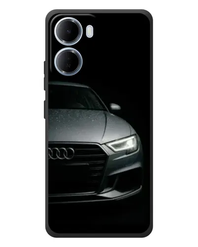 Чехол для Xiaomi Redmi 15a с картинкой «Audi — детализация кузова»