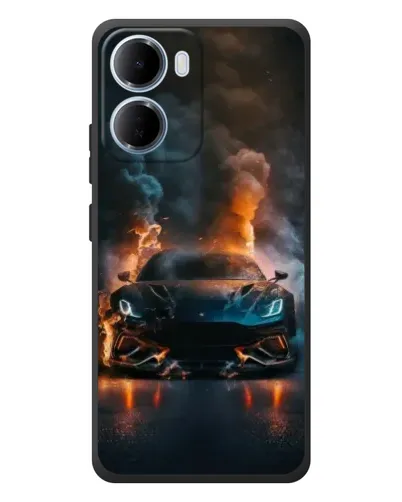Чехол для Xiaomi Redmi 15a с картинкой «Lamborghini дымная эстетика» Чехол для Xiaomi Redmi 15a с картинкой «Lamborghini дымная эстетика»