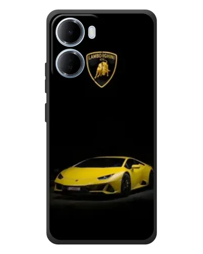 Чехол для Xiaomi Redmi 15a с картинкой «Lamborghini желтый акцент» Чехол для Xiaomi Redmi 15a с картинкой «Lamborghini желтый акцент»