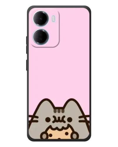 Чехол для Xiaomi Redmi 15a с картинкой «Pusheen и печенье» Чехол для Xiaomi Redmi 15a с картинкой «Pusheen и печенье»