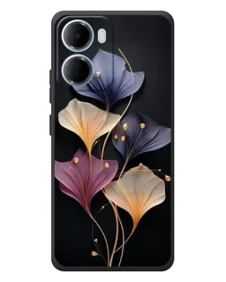 Чехол для Xiaomi Redmi 15a с картинкой «Лиловые цветы грации»