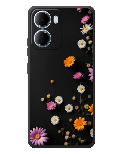 Чехол для Xiaomi Redmi 15a с картинкой «Цветочная композиция»