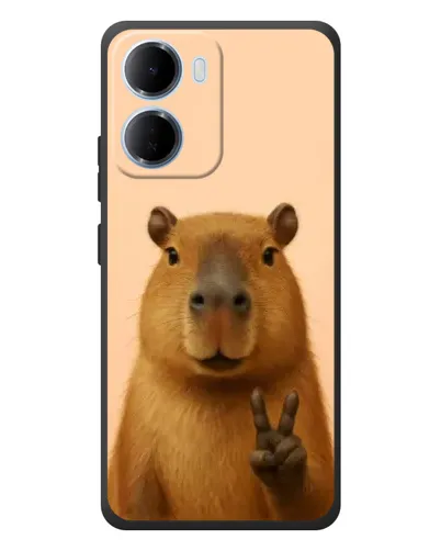 Чехол для Xiaomi Redmi 15a с картинкой «Капибара виктория» Чехол для Xiaomi Redmi 15a с картинкой «Капибара виктория»