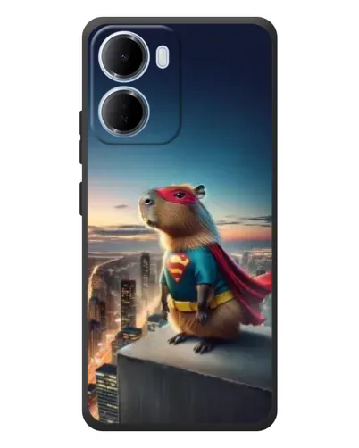Чехол для Xiaomi Redmi 15a с картинкой «Капи-мен супергерой» Чехол для Xiaomi Redmi 15a с картинкой «Капи-мен супергерой»